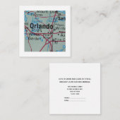 orlando Nous avons déménagé Nouvelle carte d'adres (Devant / Derrière)