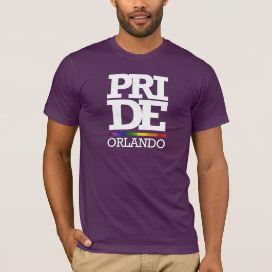 ORLANDO PRIDE - .png T-shirt (Voorkant)