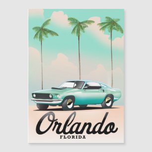Orlando schemering Florida reisposter