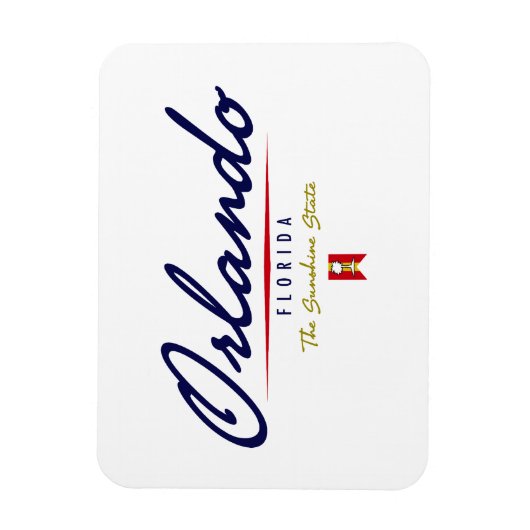 Orlando Script Magneet (Verticaal)