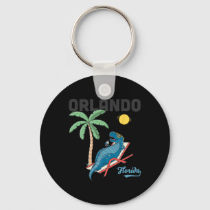 Orlando Shirts Kids Florida Dinosaur T-rex Familie Sleutelhanger
