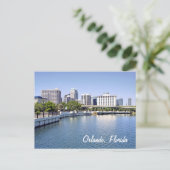 Orlando skyline uit het Lucerne-meer Briefkaart (Staand voorkant)