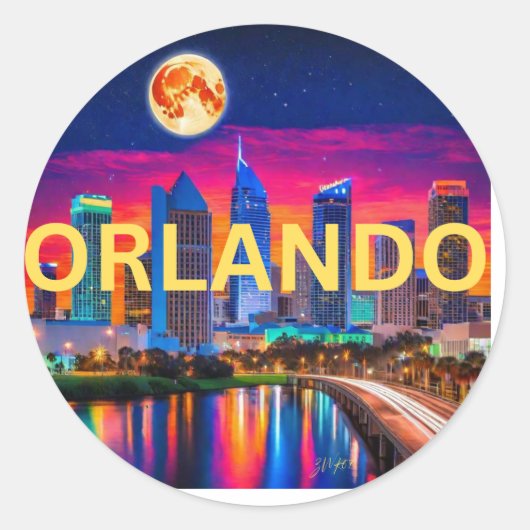 Orlando Sticker (Voorkant)