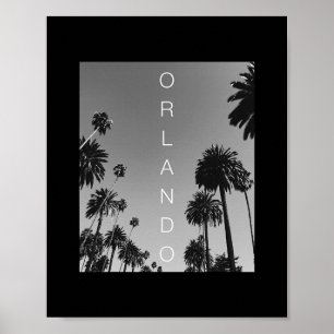 Orlando T-shirts Mannen Vrouwen Kinderen Florida V Poster