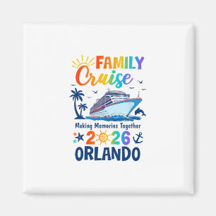 Orlando Vakantie Familie Cruise 2026 Familie Overe Magneet
