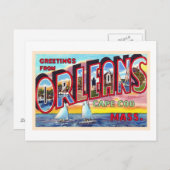 Orleans Cape Cod Massachusetts MA  Briefkaart (Voorkant / Achterkant)