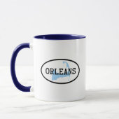 Orleans, MA Cape Cod Coffee Mok (Links)