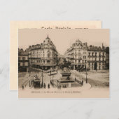 Orleans Rue de la Republique briefkaart 1910 (Voorkant / Achterkant)