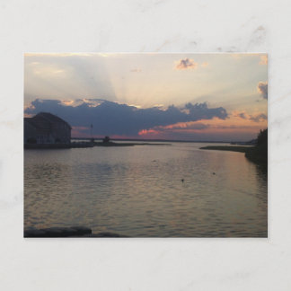 Orltey Beach bayfront Briefkaart