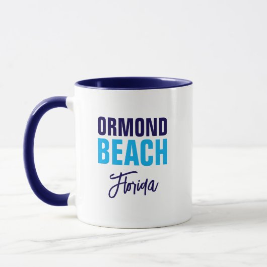 Ormond Beach Florida Coffee Mug (Gauche)