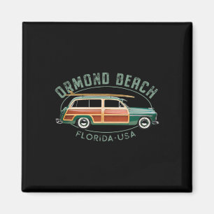 Ormond Beach Florida Vintage Surfen Magneet