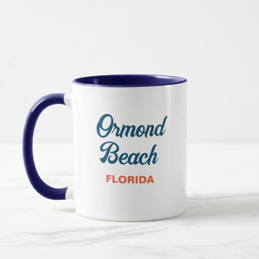 Ormond Beach Floride Café Mug (Gauche)