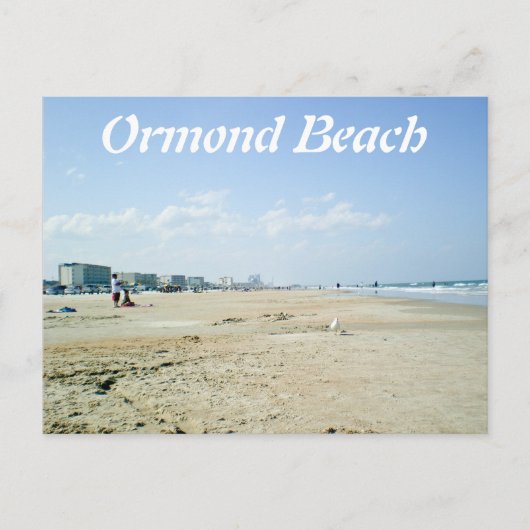 ormond strand briefkaart (Voorkant)