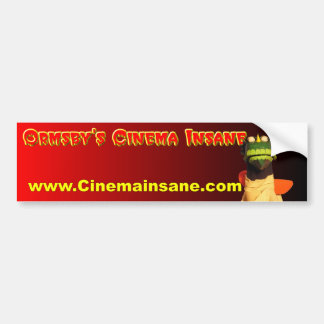 Ormsby's Cinema Insane Bumpersticker