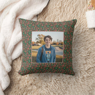Ornament 6-7 Meme Eén Foto Kerst Doodles Kussen