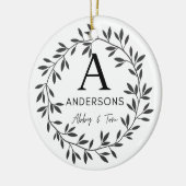 Ornament Aangepaste familienaam (Links)