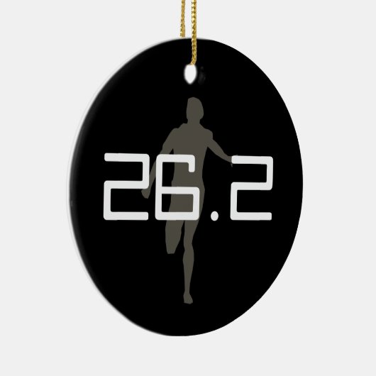 Ornament Aangepaste runner Marathon Keepomwille (Rechts)