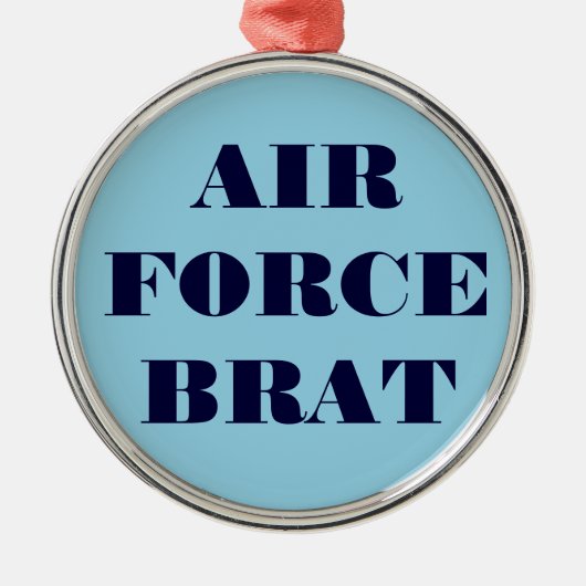 Ornament Air Force Brat (Voorkant)