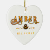 Ornament Amber Jewels Cafe-reeks (Rechts)