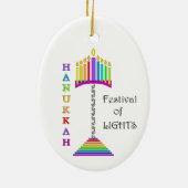 Ornament Ampersand Hanukkiah (Achterkant)