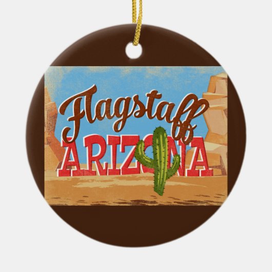 Ornament Arizona Desert Vintage (Voorkant)