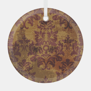  ornament, barokke rococo textuur. glas ornament