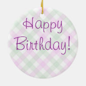 Ornament - BiColor-kosmos op kant (Achterkant)