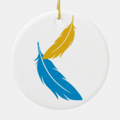 Ornament Blue and Gold Macaw (Achterkant)