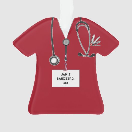 Ornament cadeau du docteur créatif Keepsaké (devant)