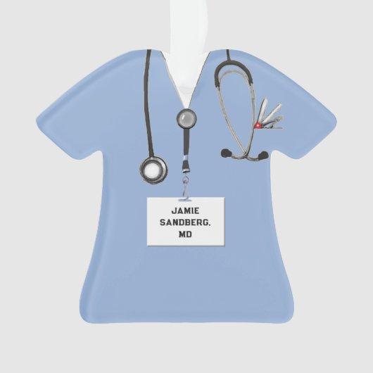 Ornament cadeau du docteur créatif Keepsaké (devant)