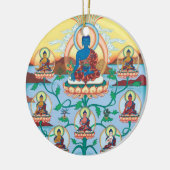 ORNAMENT CERAMIC Medicine Buddha + 8 Med.Buddhas (Links)