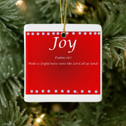 ornament Christmas -Joy (Boom)