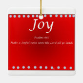 ornament Christmas -Joy (Achterkant)