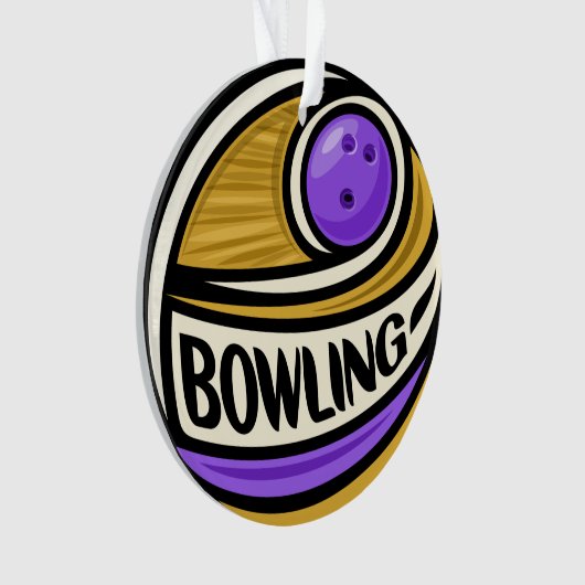 Ornament de Bowling (devant)