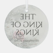 ornament "De namen van Jezus" - De Koning der Koni (Achterkant)