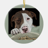ornament "Desire" Pit Bull (Voorkant)