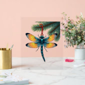 Ornament Dragonfly Acryl Bord (Huwelijk)