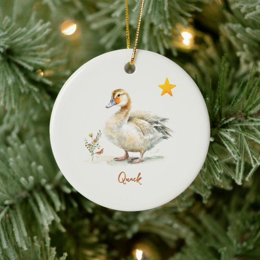 Ornament - Eend (Boom)
