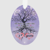 ornament eerste Jubileum | Uniek cadeauidee (achterkant)