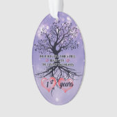 ornament eerste Jubileum | Uniek cadeauidee (voorkant)