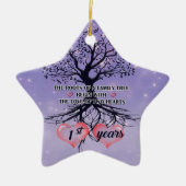 ornament eerste Jubileum | Uniek cadeauidee (Voorkant)