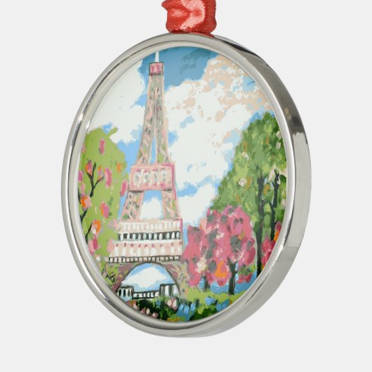 Ornament Eiffel Tower (Links)