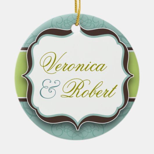 Ornament Elegant Wedding Keepslag (Voorkant)