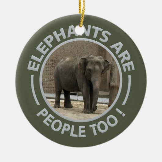 ORNAMENT ELEPHANTS - pas aan (Voorkant)