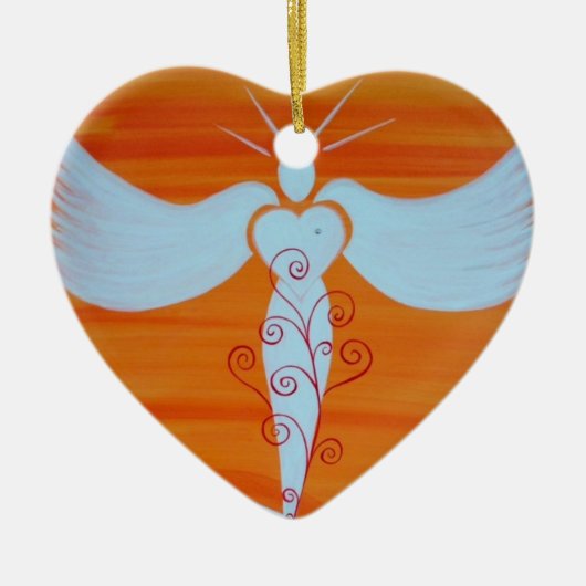 Ornament "Engel für Seelenpartner" (Voorkant)