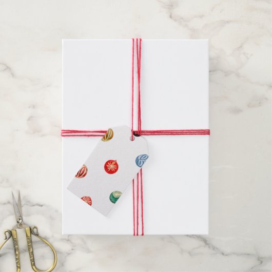 Ornament Envelope Liner Cadeaulabel (Met Touw)