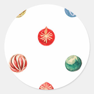 Ornament Envelope Liner Ronde Sticker