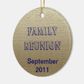 Ornament - Gezinsreünie (Links)