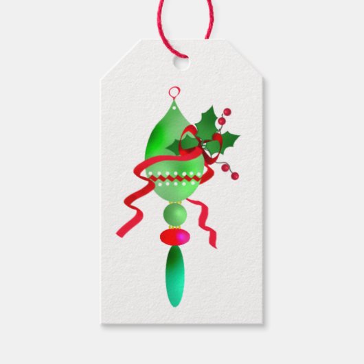 Ornament Gift Label Cadeaulabel (Voorkant)