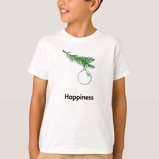Ornament Happiness T-shirt (Voorkant)